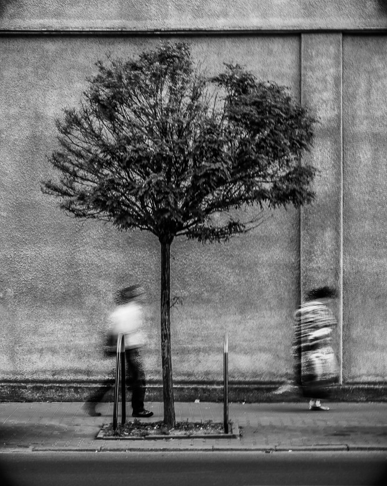 Minimalism. Warszawska fotografia uliczna. Warsaw street photography.