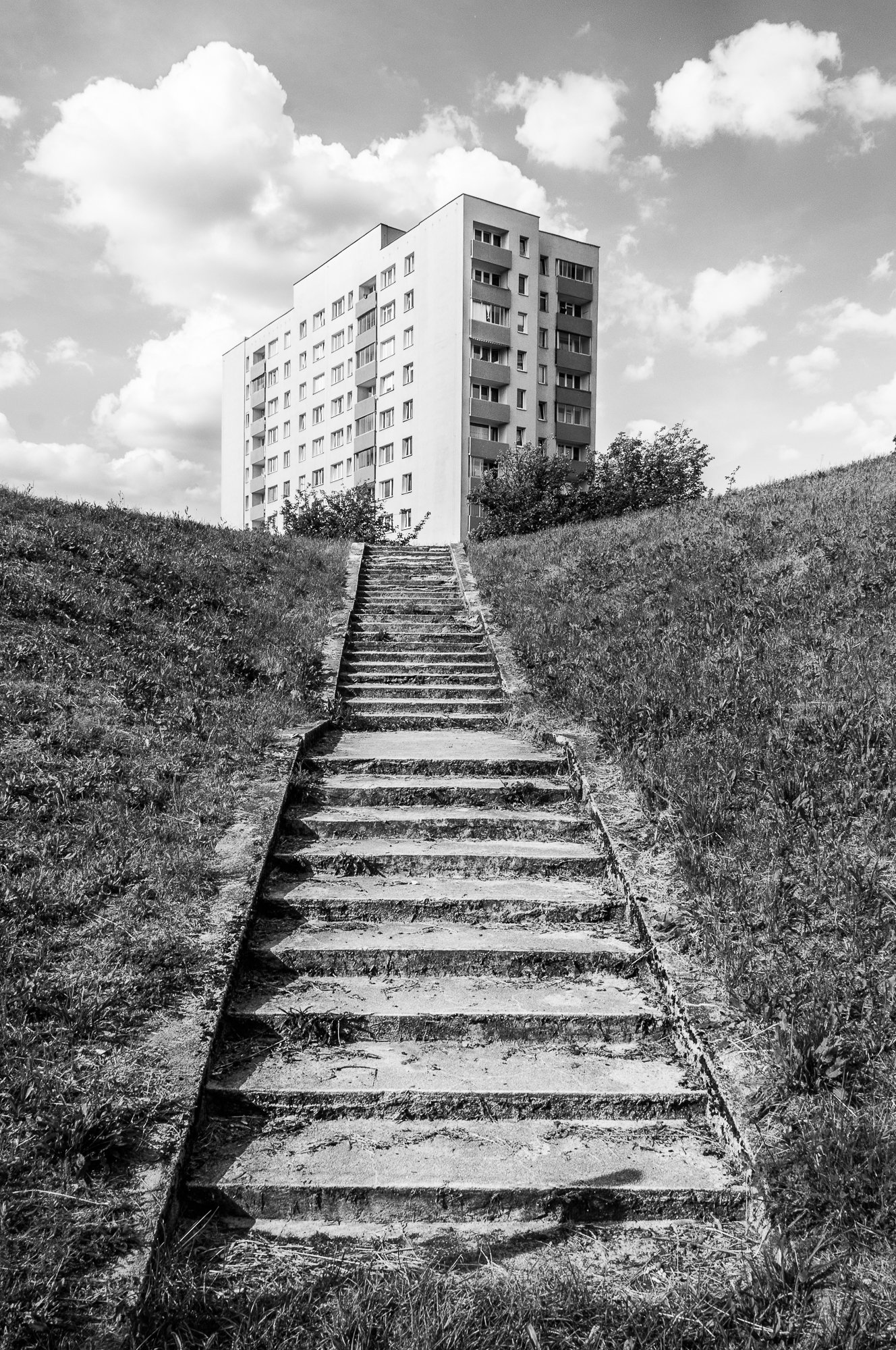 Adam Mazek Photography. Warsaw 2017. Stairway to heaven. Minimalism.