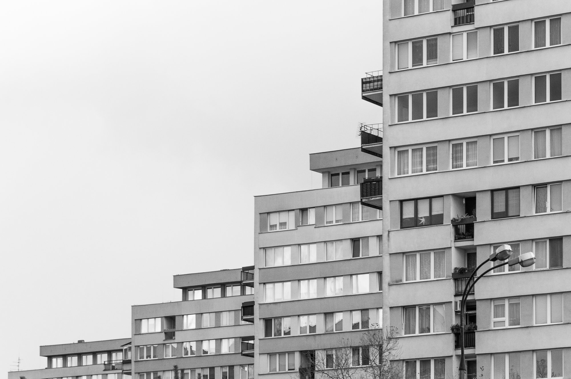 Adam Mazek Photography Warsaw 2018. Productivity in photography. Perspective. Block of flats.