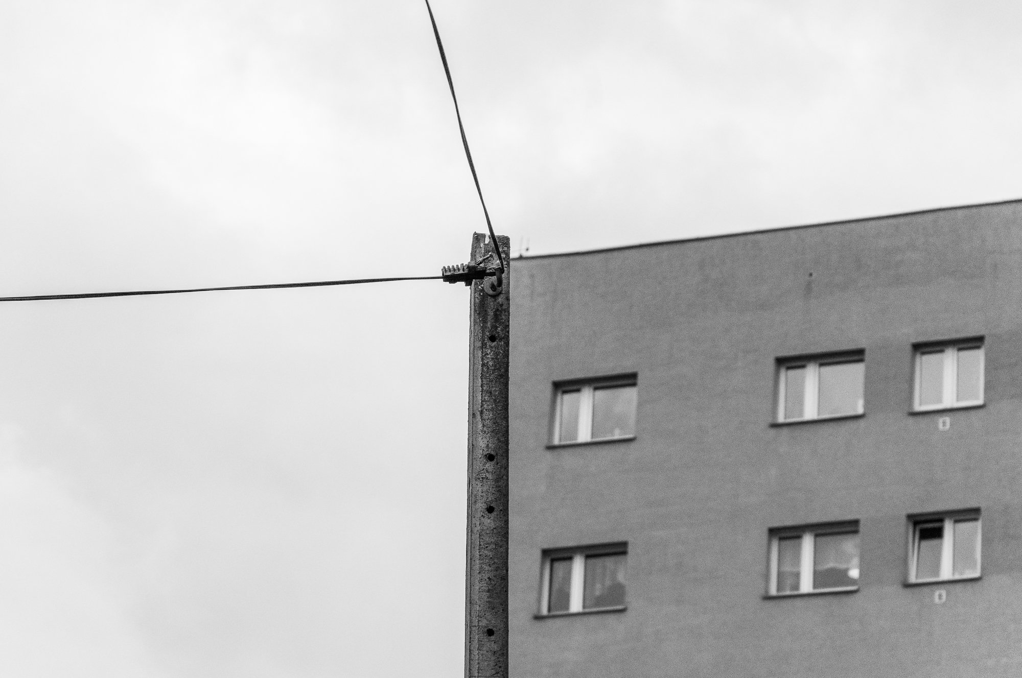 Adam Mazek Photography Warsaw 2018. Minimalism. Block of flat.