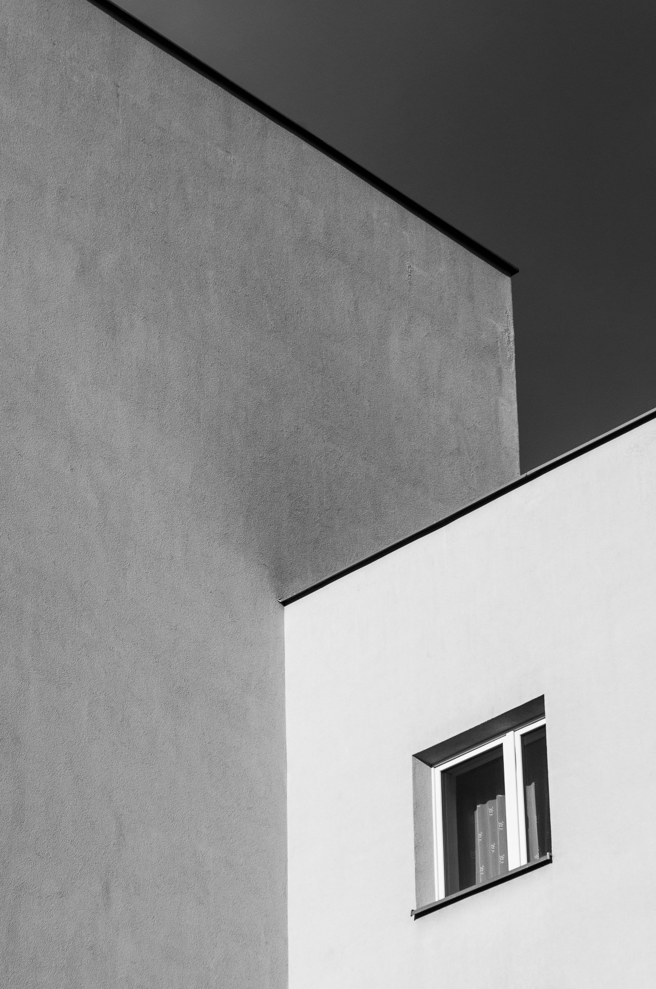 Adam Mazek Photography Warsaw (Warszawa) 2018. Minimalism. Post: "Dualism." Window.