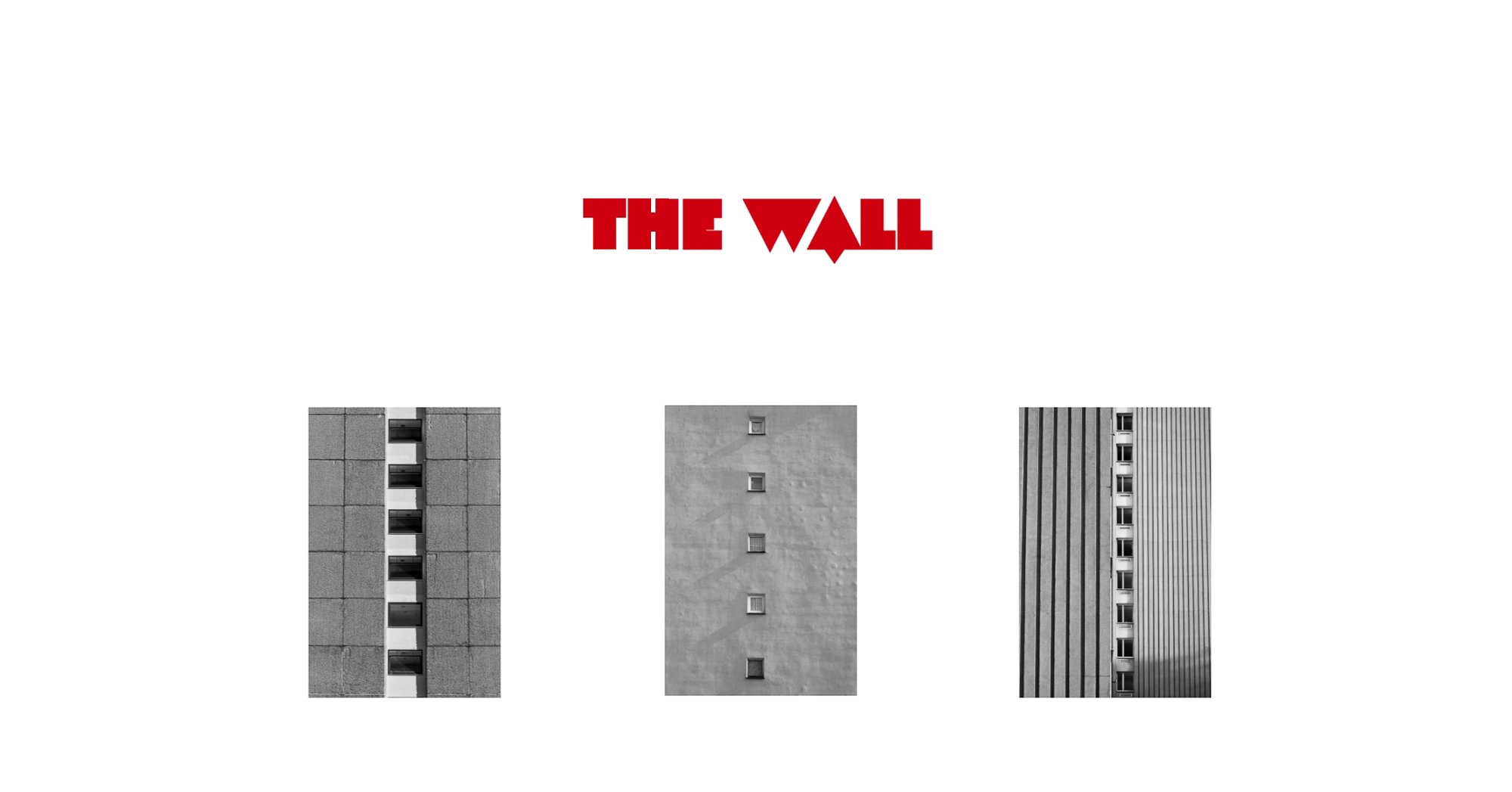 Adam Mazek Photography Warsaw (Warszawa) 2019. Poster of the photography exhibition - The Wall. Poster. Mur. Facebook preview.