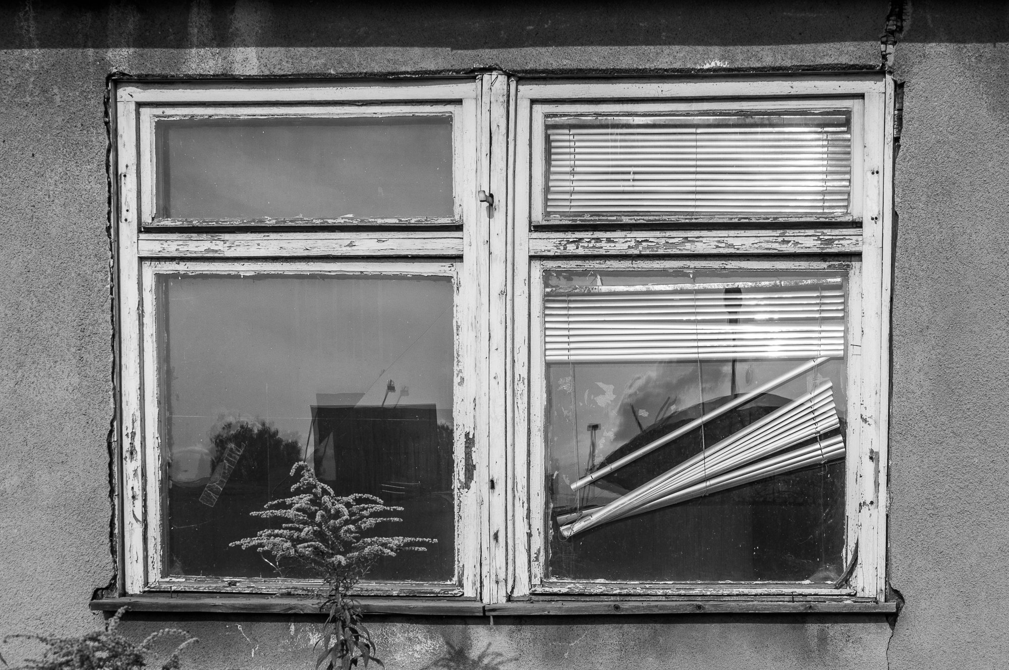 Adam Mazek Photography Warsaw (Warszawa) 2019. Post: "Music vs. Photography." Minimalism. Window.