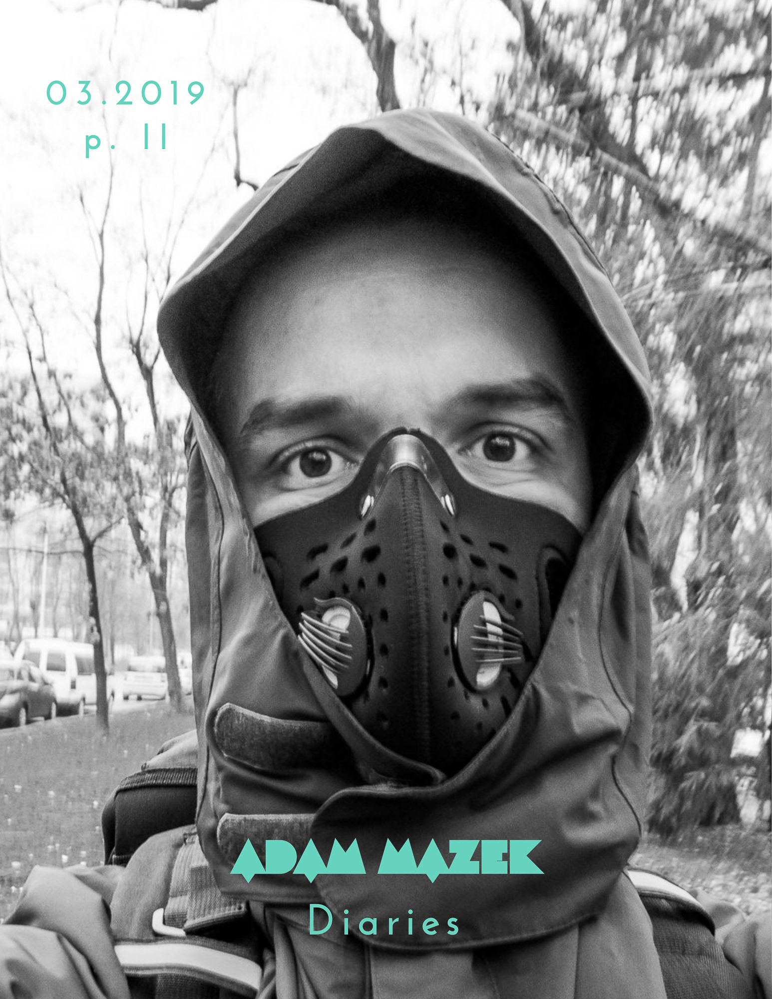 Adam Mazek Photography 2022. Post: "Diaries 03.2019 part II." E-book. Cover of the English edition. Okładka angielskiej edycji. Featured image. Post: "The Photographer."