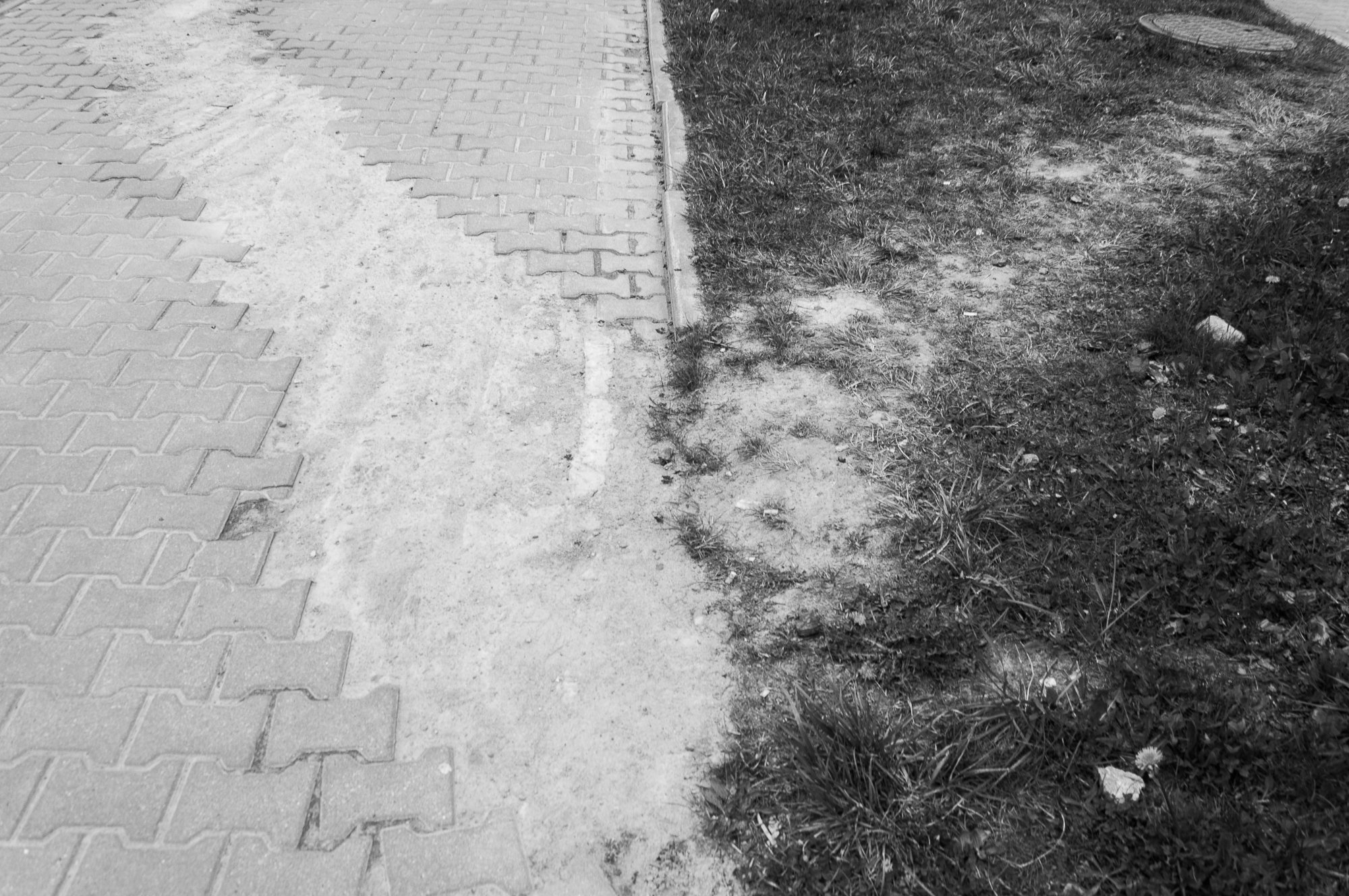 Adam Mazek Photography Warsaw 2021. Post: "Each subsequent day." Minimalism. You can go your own way.