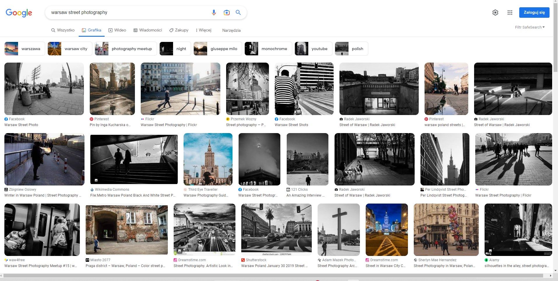 Adam Mazek Photography 2023. Warsaw Street Photography. Post: "Undoubtedly, it's getting better." Google.